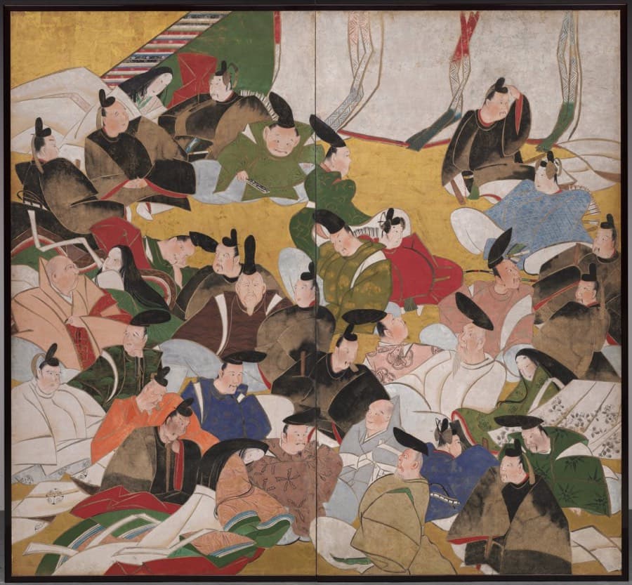 Thirty-Six Poetic Immortals — Attributed to Tatebayashi Kagei